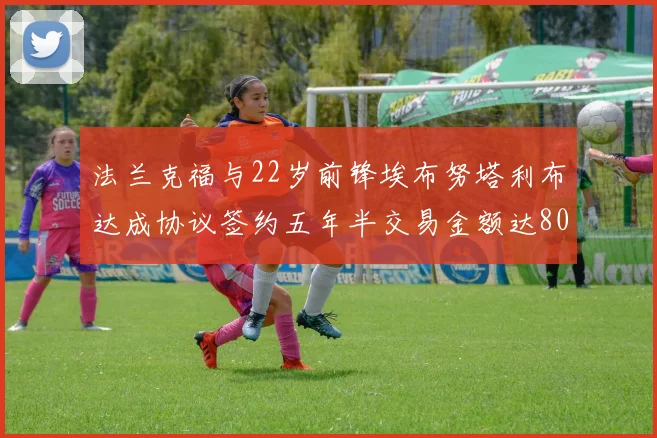 法兰克福与22岁前锋埃布努塔利布达成协议签约五年半交易金额达800万欧元